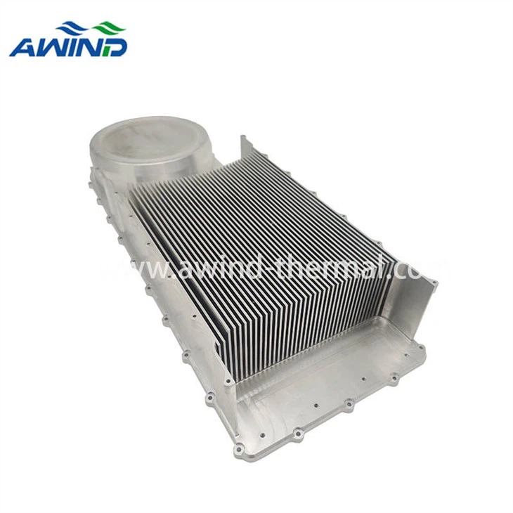 Soldering Copper Heat Pipe Aluminum Heatsink
